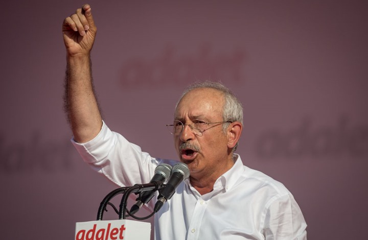 رئيس حزب الشعب الجمهوري التركي المعارض كمال كيلتشدار أوغلو