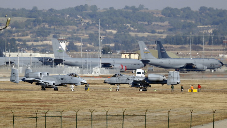 تركيا: الدول التي ضربت سوريا لم تستخدم قاعدة أنجرليك التركية أبداً