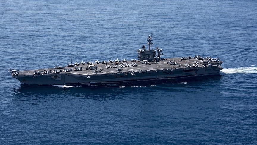 عاجل: الولايات المتحدة ترسل حاملة الطائرات “يو أس أس هاري إس ترومان” ومدمرة و7 سفن حربية إلى البحر المتوسط