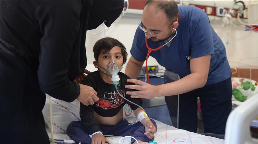تركيا تنقذ حياة طفل سوري في عفرين.. قصة مؤثرة