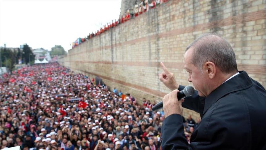 أردوغان: نحن واثقون من أن حزبنا سيحصد أصواتا قياسية