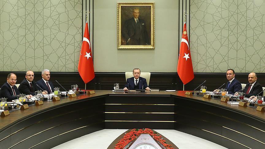 أردوغان يترأس اجتماع الحكومة في أنقرة
