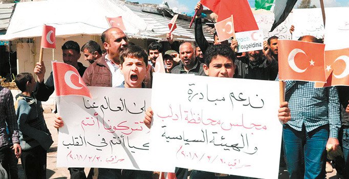 السوريون يطالبون بنشر قوات تركية في إدلب