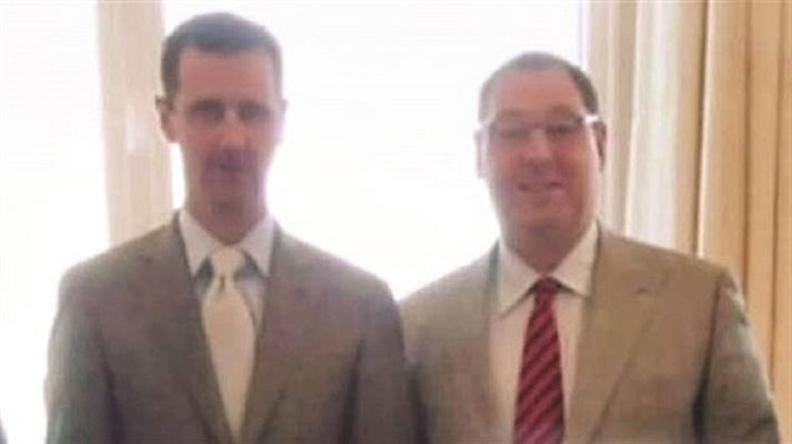 عميل إسرائيلي يلتقي بشار الأسد سراً