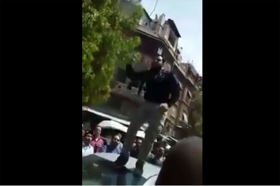 فيديو مروّع من داخل دمشق .. “سنحرق الشام وأهلها”