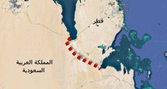 السعودية تشرع في حفر قناة مائية تحول قطر إلى “جزيرة”