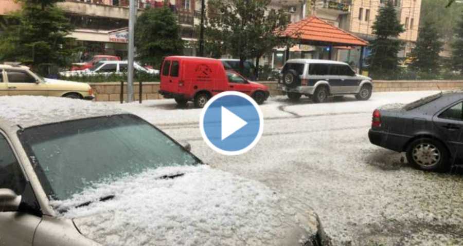 فيديوهات مرعبة من إسطنبول .. دمار كبير في مملكات المواطنين جراء تساقط حبات برد كبيرة