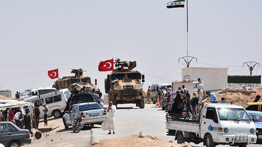 الجيش التركي يسير دورية خامسة في منطقة منبج السورية