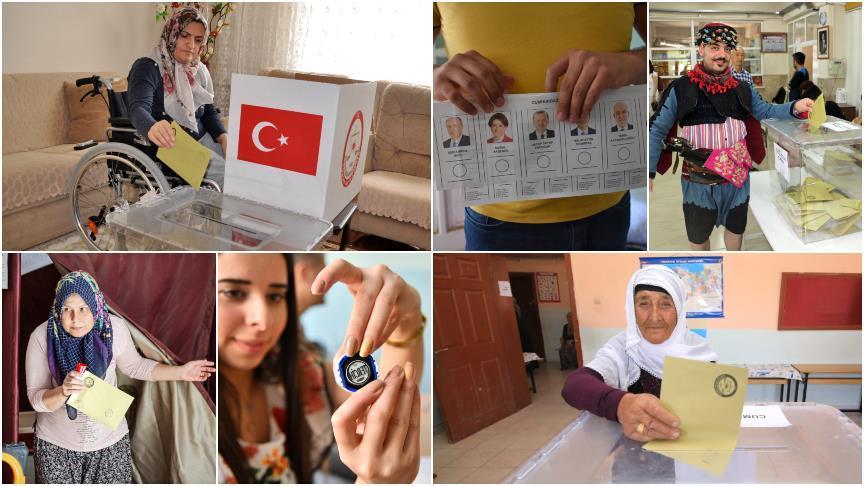 الانتخابات التركية تشهد إقبالا كبيرا من الناخبين في مراكز الاقتراع