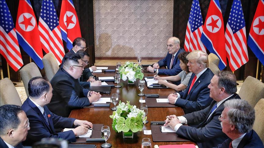 ترامب: أجريت محادثات مباشرة ونزيهة وبناءة مع (زعيم كوريا الشمالية) كيم جونغ أون