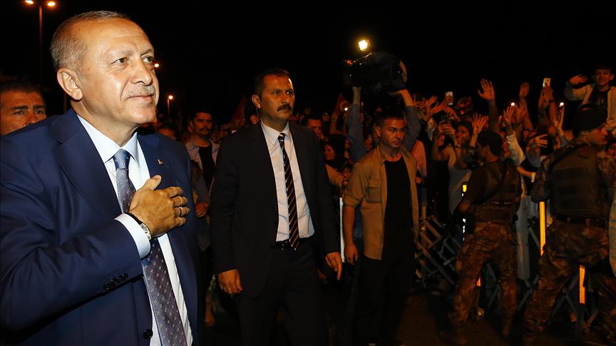 أردوغان: سعيت لأكون خادمًا للشعب لا سيدا عليه