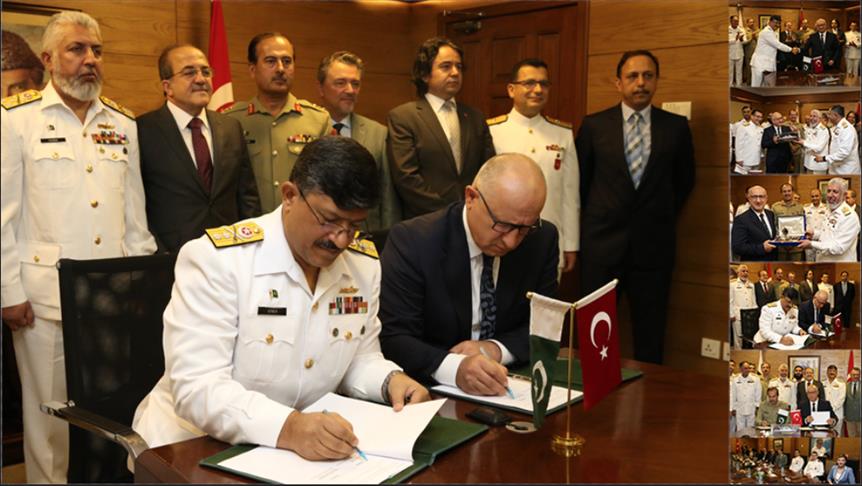 تركيا تفوز بمناقصة بناء 4 سفن حربية لباكستان