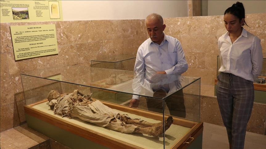 مومياوات لم يصبها الخلل في متحف نيدا التركي