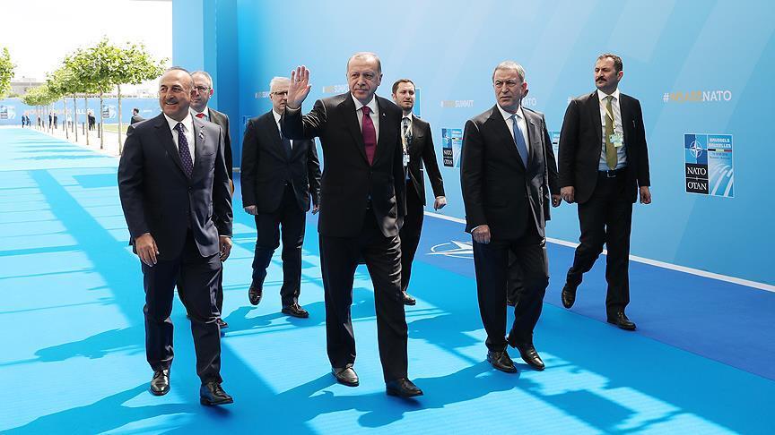 أردوغان يشارك في جلسة “ملف أفغانستان” بقمة الناتو