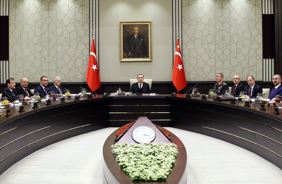 مجلس الوزراء التركي
