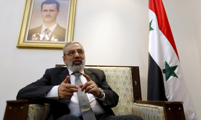 وفاة وزير الإعلام السوري الأسبق عمران الزعبي الذي أشتهر بتصريحاته المناهضة للثورة السورية