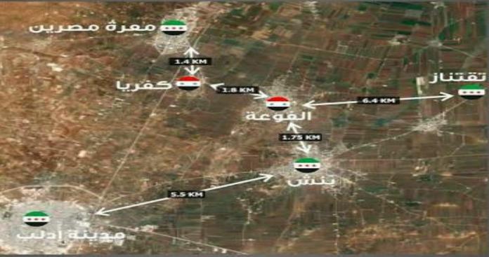عاجل: اتفاق بين فصائل الثورة السورية ومليشيات تابعة لنظام الأسد حول كفريا والفوعة