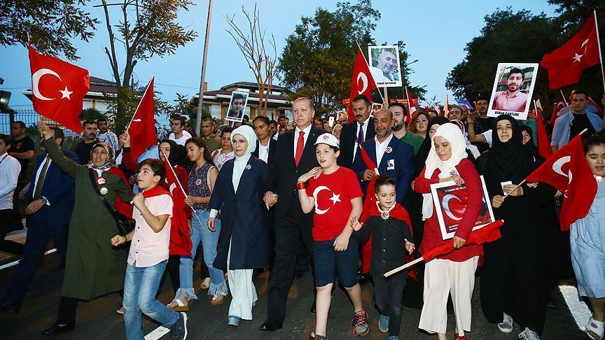 الرئاسة التركية تدعو للمشاركة في مسيرة بالذكرى الثانية للانقلاب الفاشل