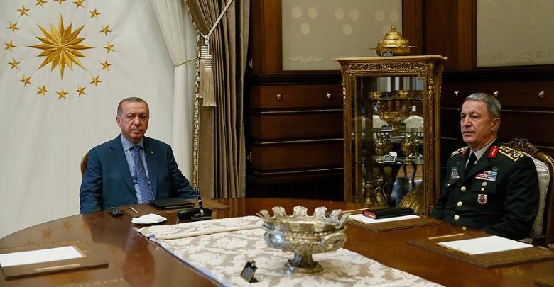 أردوغان يستقبل رئيس الأركان وجهاز الاستخبارات التركية قبل الإعلان عن التشكيلة الوزارية
