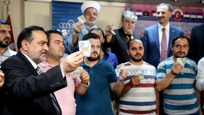 الجالية العربية في إسطنبول تدعو إلى دعم الليرة التركية