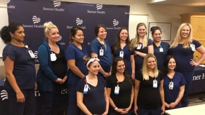 16 ممرضة حاملاً في قسم واحد بمستشفى واحد