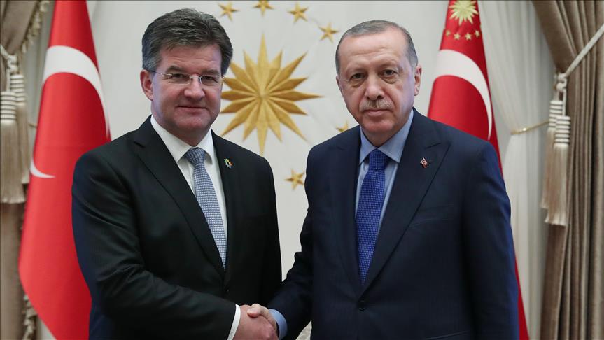 أردوغان يستقبل وزير خارجية سلوفاكيا في أنقرة