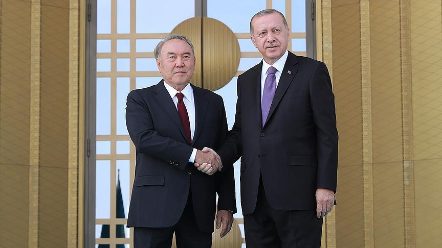 أردوغان يستقبل نظيره الكازاخي في أنقرة