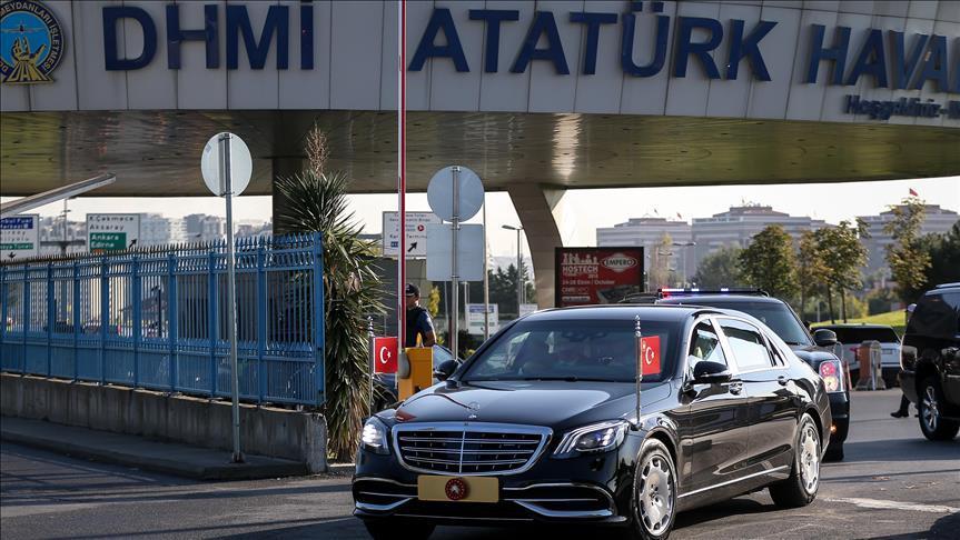 أردوغان يتوجه إلى أذربيجان في زيارة رسمية