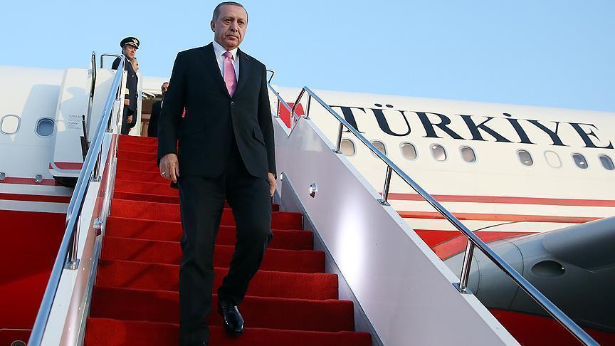 الرئيس التركي يصل سوتشي الروسية
