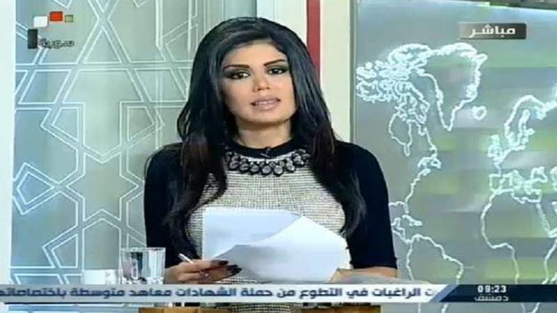 نظام الأسد يُنذر مذيعة موالية أثارت موجة سخرية في التواصل الاجتماعي (فيديو)