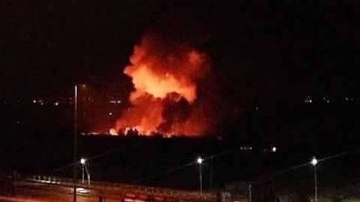 وكالة سانا تكذب مصدر مقرب من النظام السوري حول الإنفجارات التي ضربت مطار المزة العسكري
