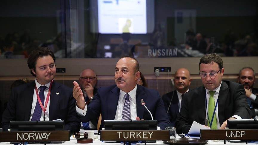 أبرز لقاءات وزير الخارجية التركي في نيويورك