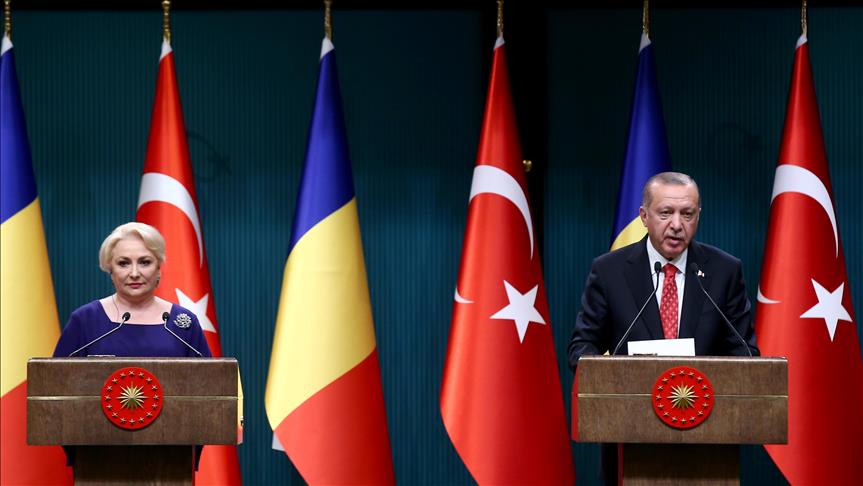 أردوغان: اتفقنا مع رومانيا على رفع التبادل التجاري إلى 10 مليارات دولار