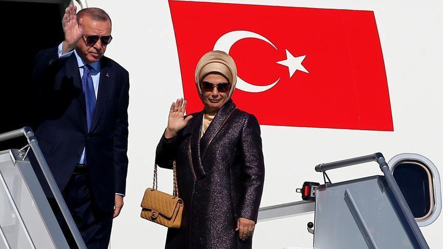 الرئيس أردوغان يصل مولدافيا في زيارة رسمية
