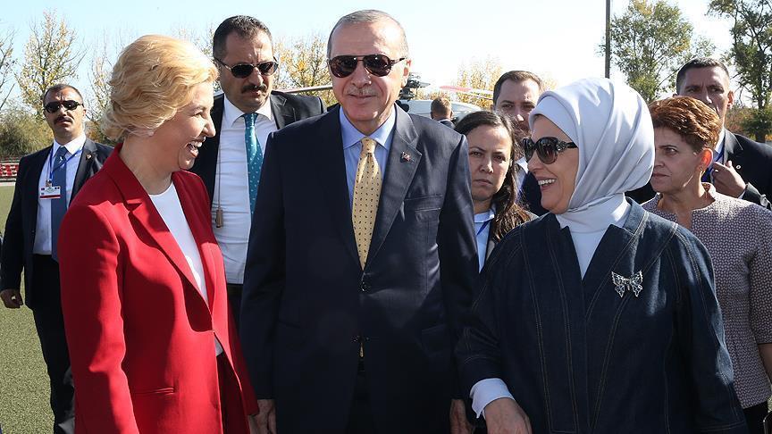 رئيسة غاغاوزيا في مولدوفا تستقبل الرئيس أردوغان
