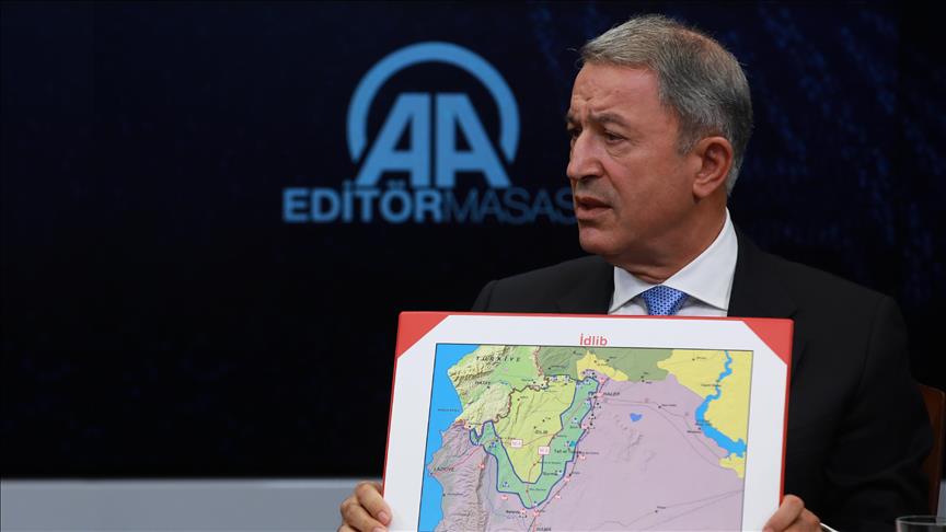 أكار: تركيا لن تسمح بفرض أمر واقع في المنطقة رغماً عنها