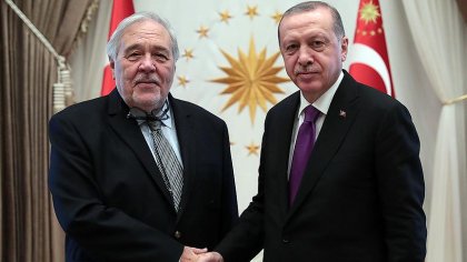 أردوغان يستقبل أكاديميين ومؤرخين في العاصمة أنقرة