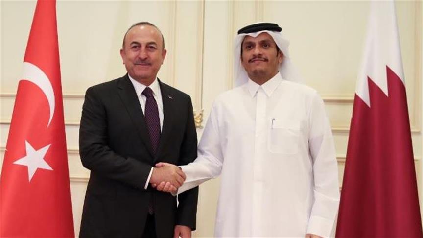وزيرا خارجية تركيا وقطر يؤكدان تعزيز العلاقات الثنائية