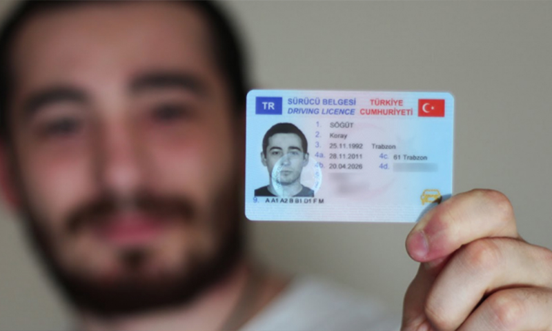 رخصة قيادة تركية