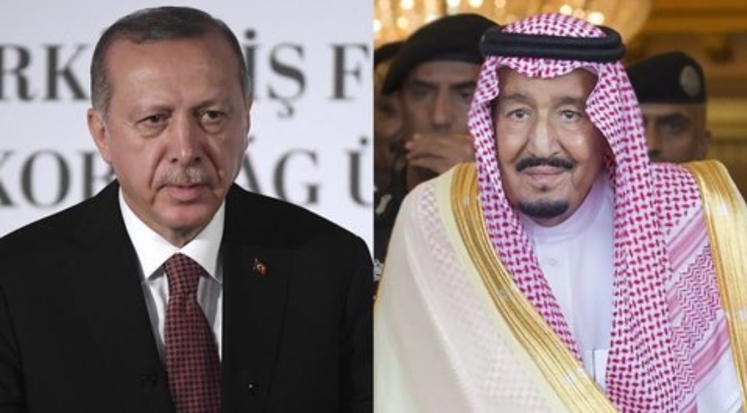 العاهل السعودي و اردوغان