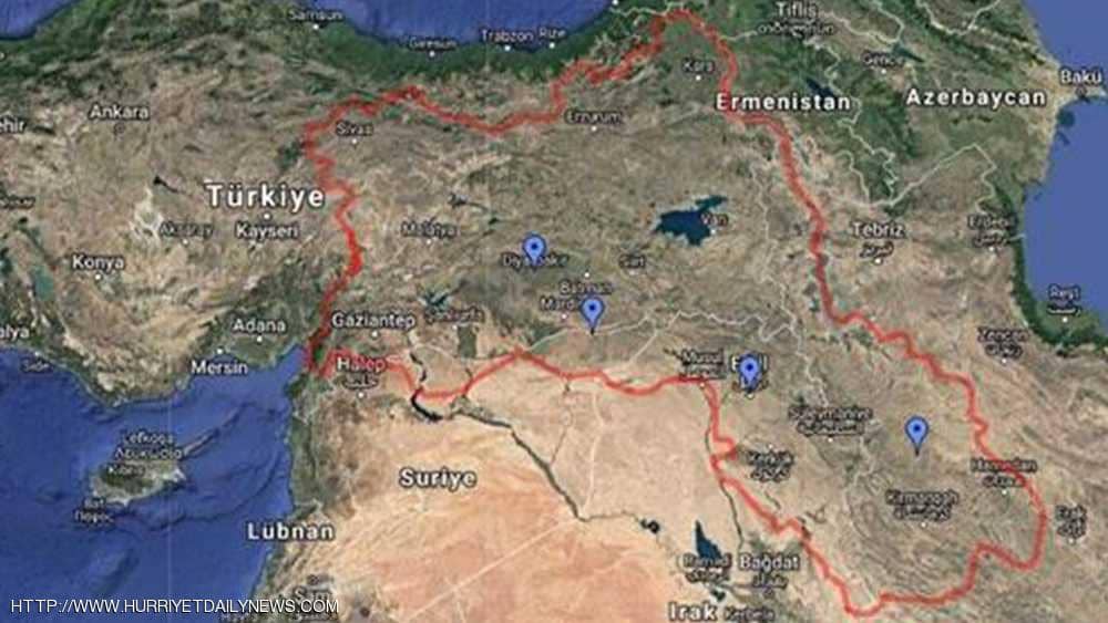 تركيا تخاطب شركة جوجل لإزالة “الخريطة المزعجة”