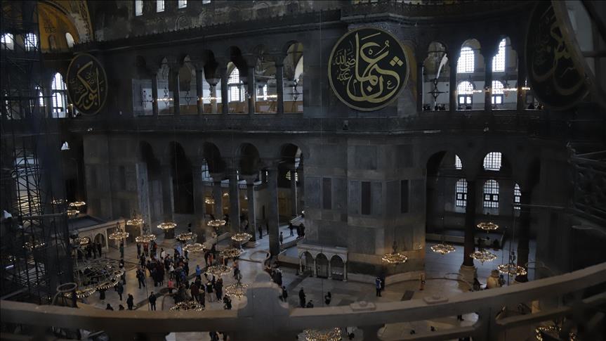 متحف “آيا صوفيا”.. الفنون الإسلامية والمسيحية تتعانقان