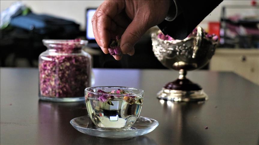 “شاي الورد” التركي في طريقه إلى العالمية