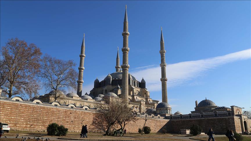 2.5 مليون زائر لمسجد “السليمية” بأدرنة التركية في 2018