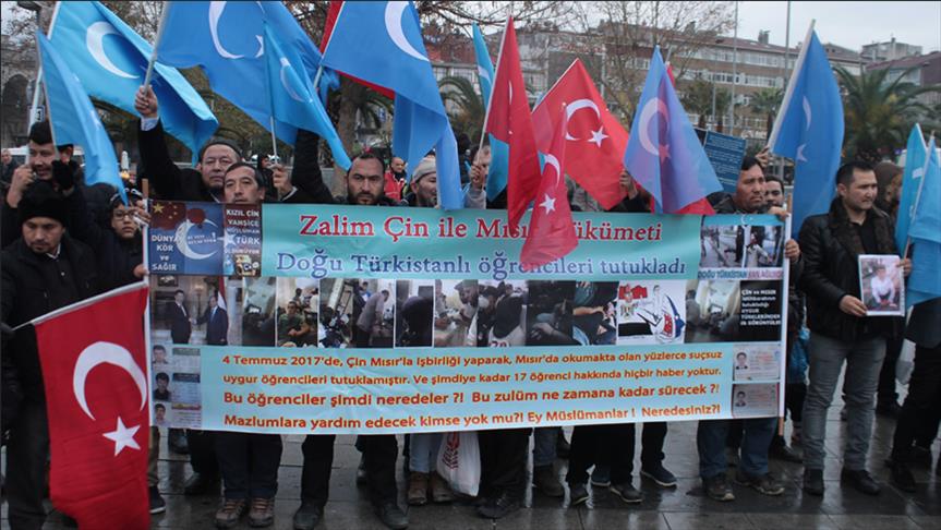 مظاهرة في إسطنبول في اليوم العالمي لحقوق الإنسان