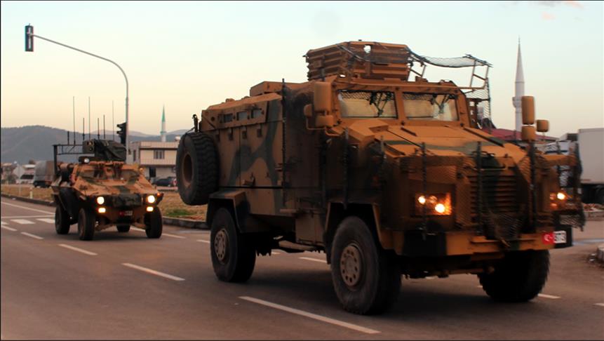 عاجل دخول عدد كبير من الآليات العسكرية التركية إلى شمال سوريا