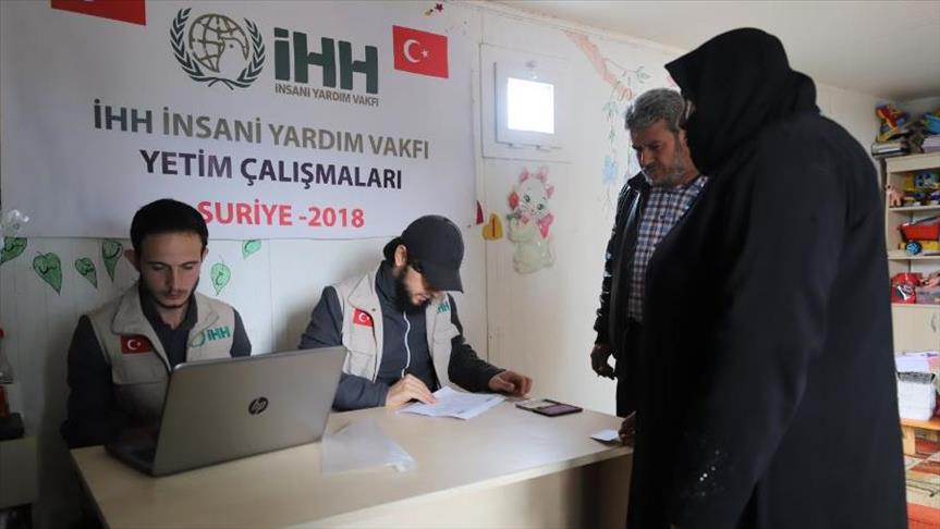 “الإغاثة التركية” تقدم مساعدات مالية لنحو 11 ألف يتيم سوري