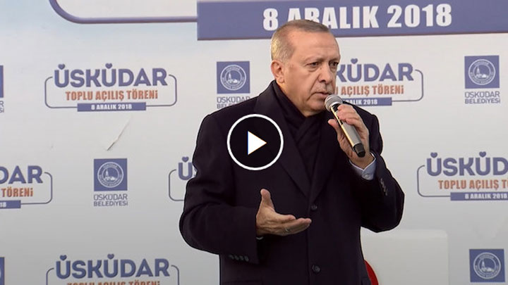 أردوغان غاضباً: من أنت ؟ (فيديو)