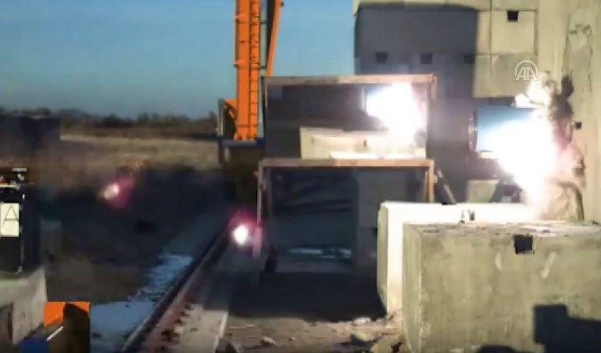 قنبلة تركية جديدة تتجاوز سرعة الصوت وتخترق الفولاذ (شاهد)