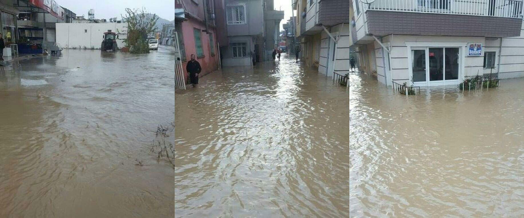 فيضانات في انطاكيا وتعطيل المدارس في سيواس .. والارصاد الجوية تحذر حتى يوم الجمعة … ثلوج وأمطار غزيرة
